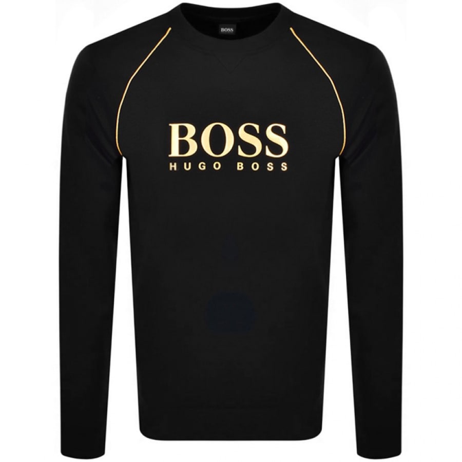 Alternative Image for ProductBOSS Bodywear Logo Tracksuit Black2